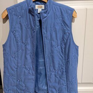 Talbots Women's Vest - Size Small